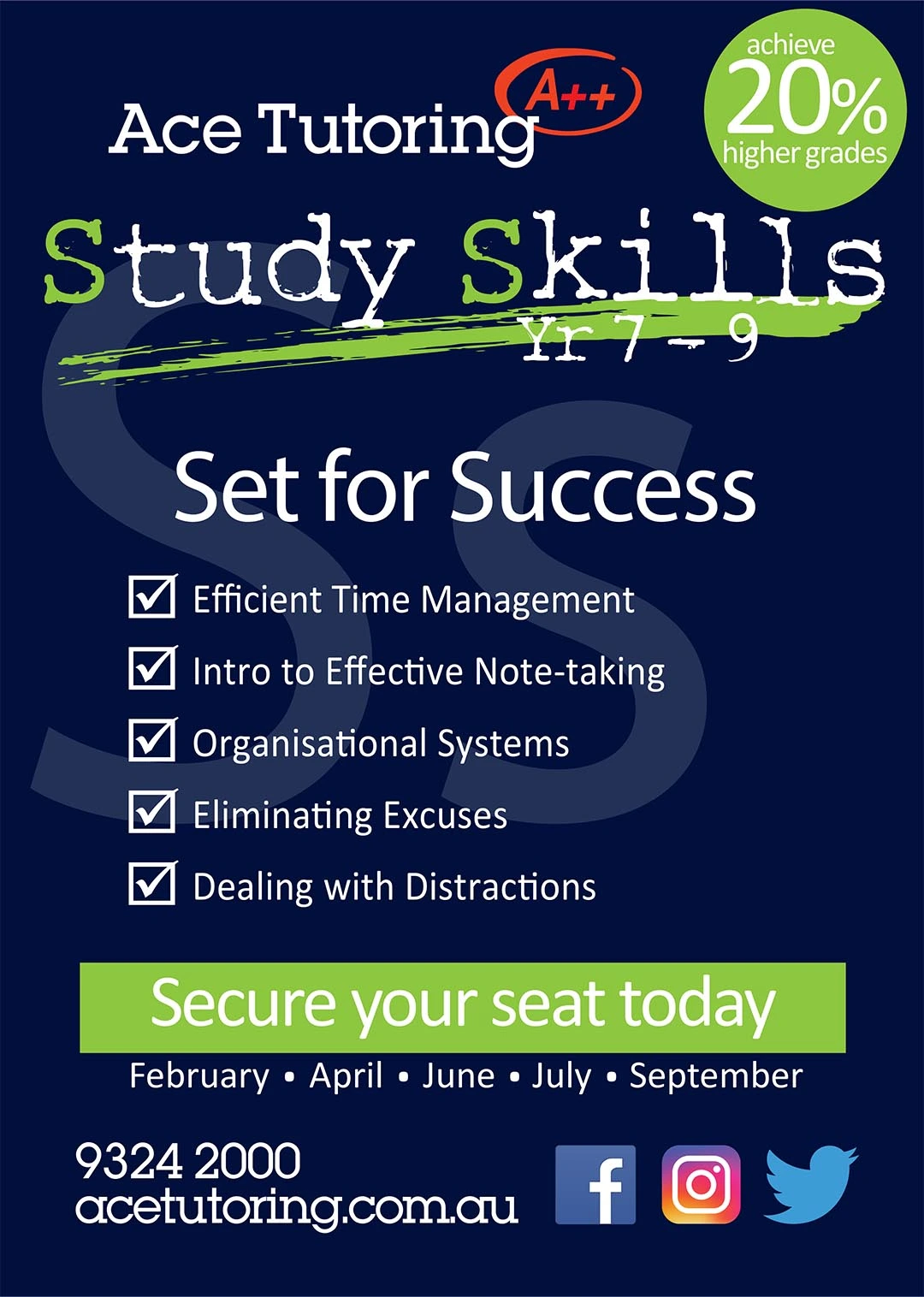 Old Study Skills - Ace Tutoring